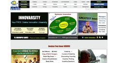 Desktop Screenshot of innovarsity.com
